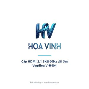 Cáp HDMI 2.1 8K@60Hz dài 3m VegGieg V-H404