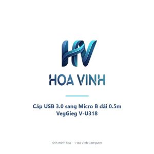 Cáp USB 3.0 sang Micro B dài 0.5m VegGieg V-U318
